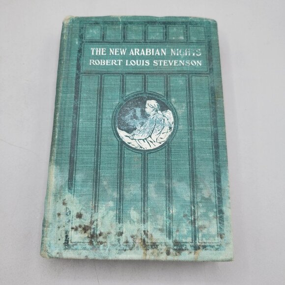 Antique Robert Louis Stevenson Hardcover Book Set of 6 AS IS - Picture 6 of 13